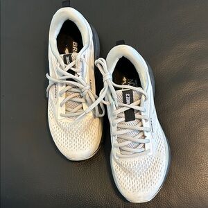 Brooks Light Gray Running Shoes
